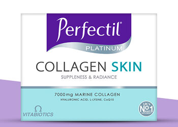 برفكتيل بلاتينيوم كولاجين Perfectil platinum collagen skin حجم 500 مل في 10 زجاجات شراب بنكهة باشون فروت